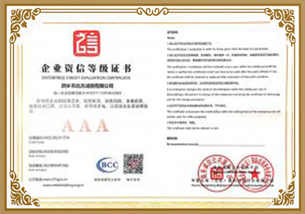 濾芯、過濾器、分離器廠家資質(zhì)